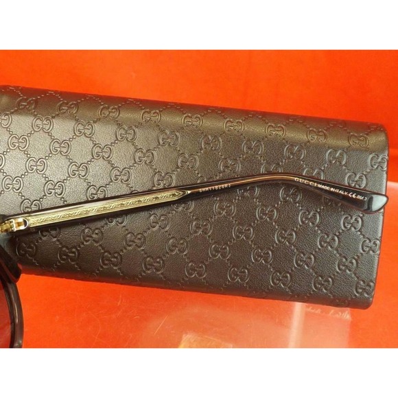 GUCCI PEARL GRAY GOLD GG 3833/F/S R4IHA ROUND CAT EYE 434093 SUNGLASSES ITALY main image 11